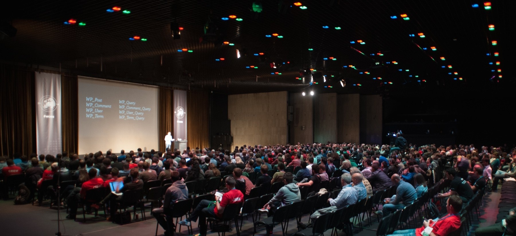WordCamp Europe 2014 in Bulgaria with 900+ participants in 4 continents.