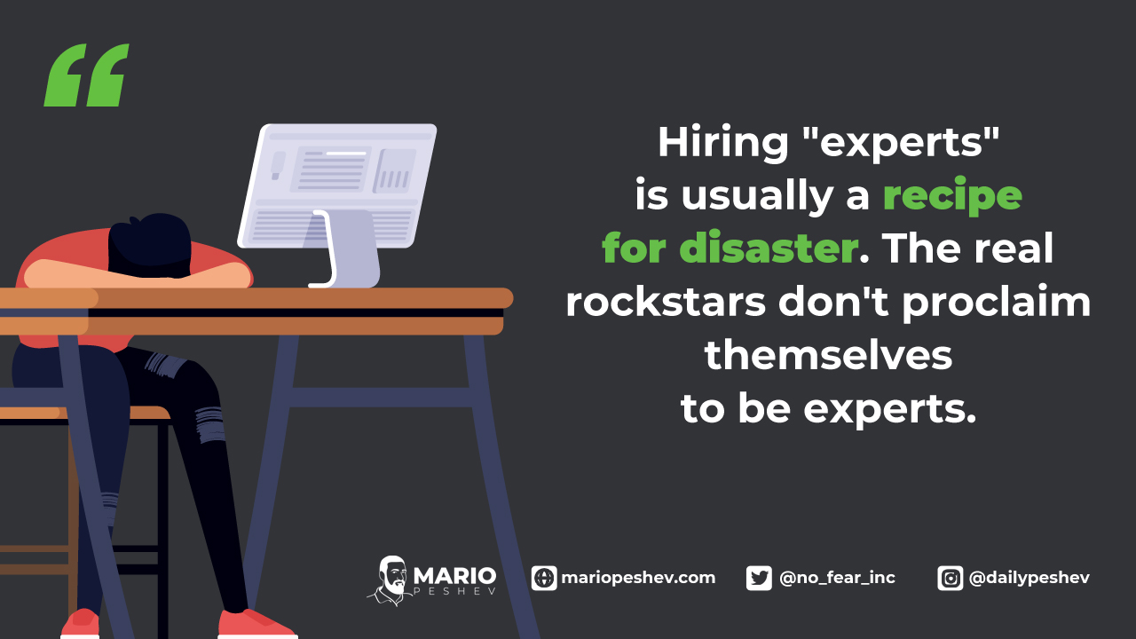 hiring experts