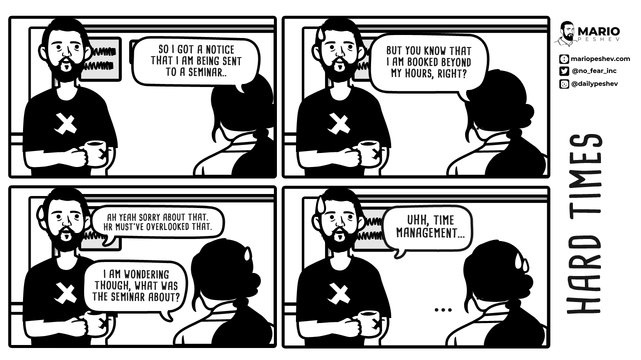 comics about team management