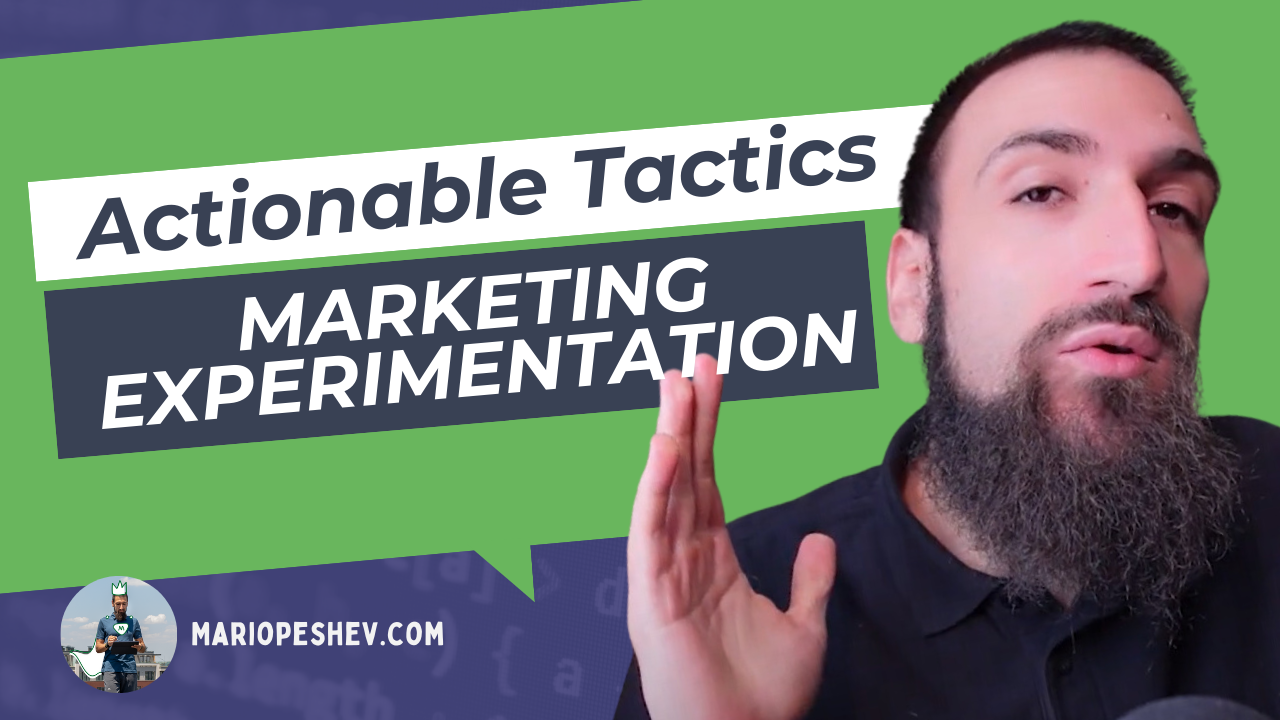 Marketing Experimentation: Running Tests That MoveRevenue