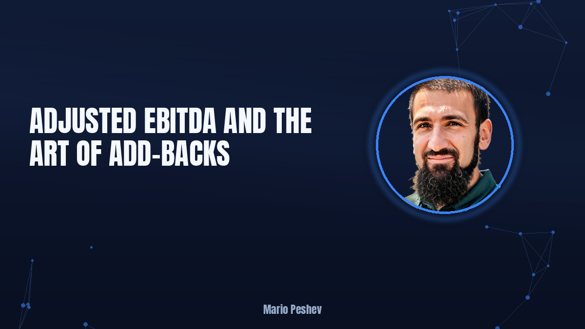 Adjusted EBITDA and the Art of Add-Backs