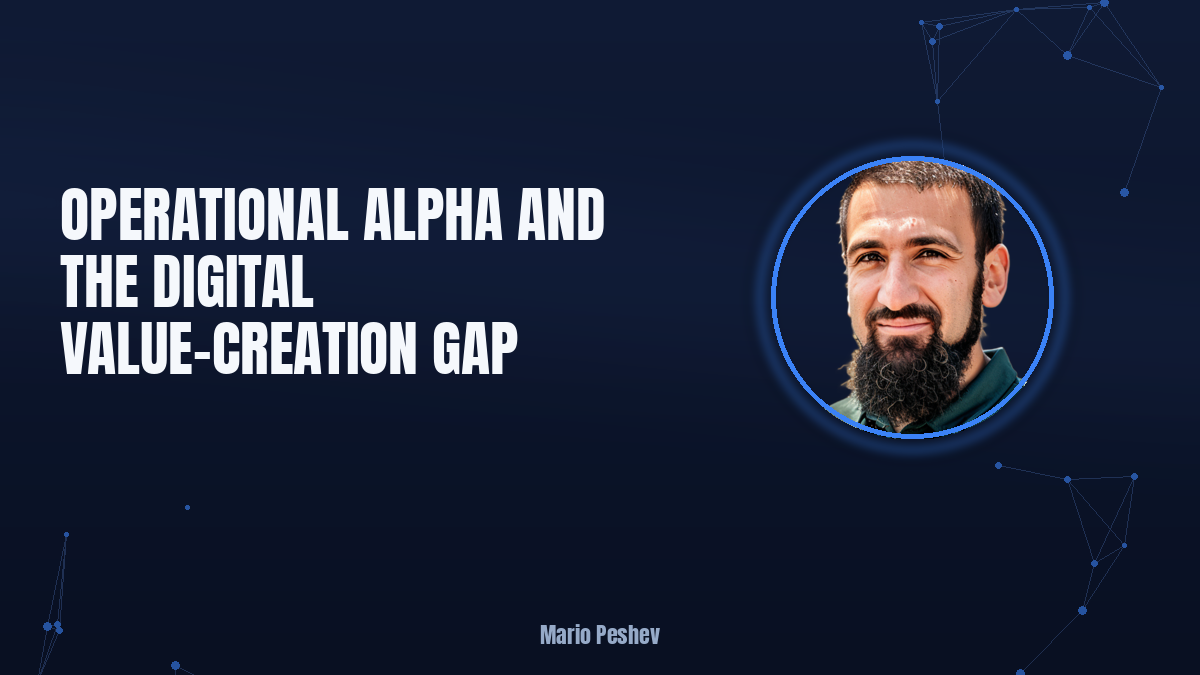 Operational Alpha and the Digital Value-Creation Gap