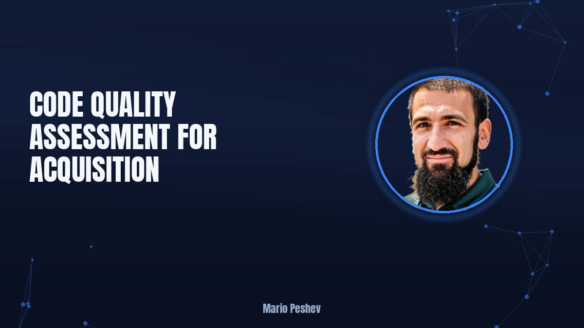 Code Quality Assessment for Acquisition