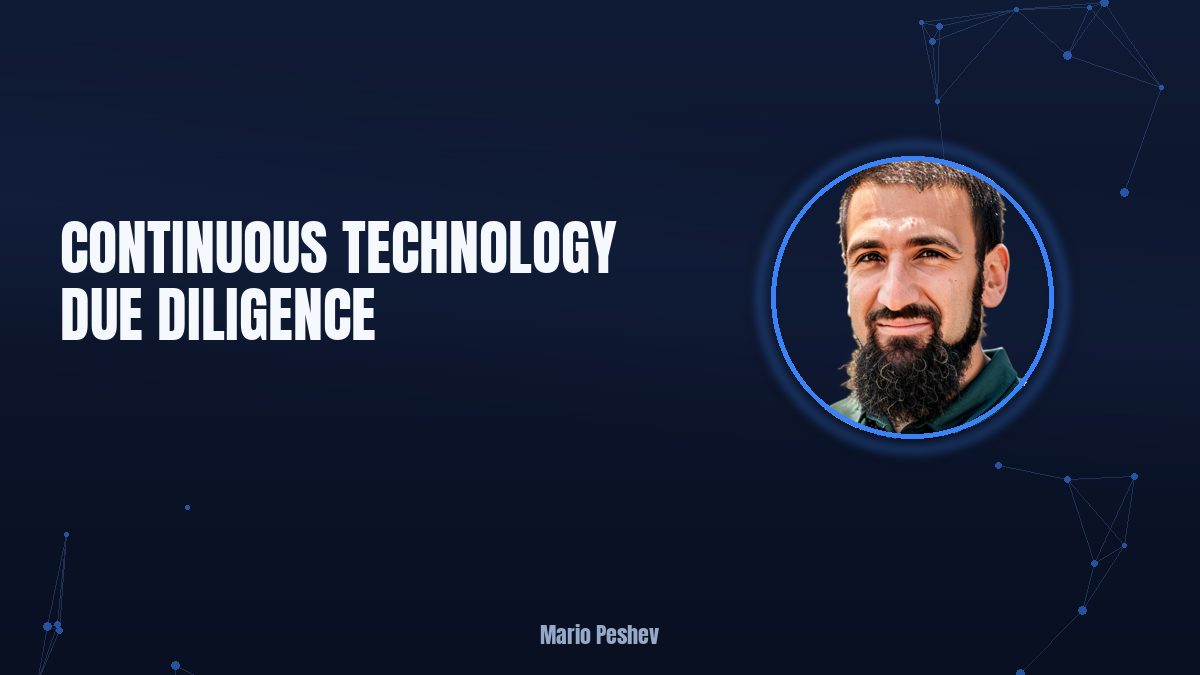 Continuous Technology Due Diligence